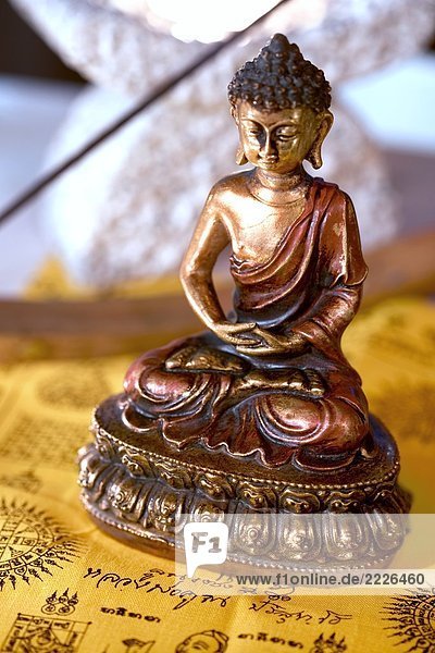 Nahaufnahme der Buddha-statue