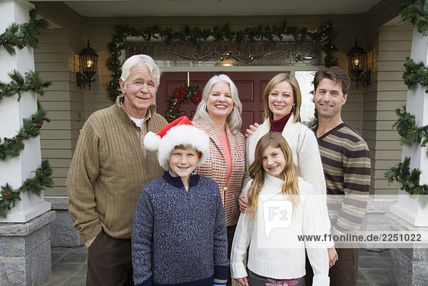 Weihnachten Familienbild