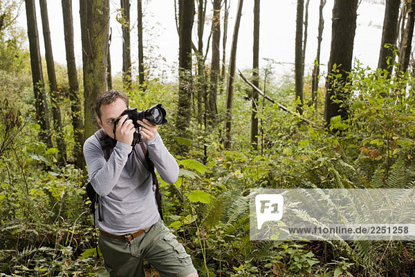 Mann nehmen photographie