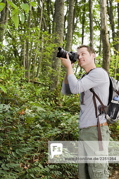Mann nehmen photographie