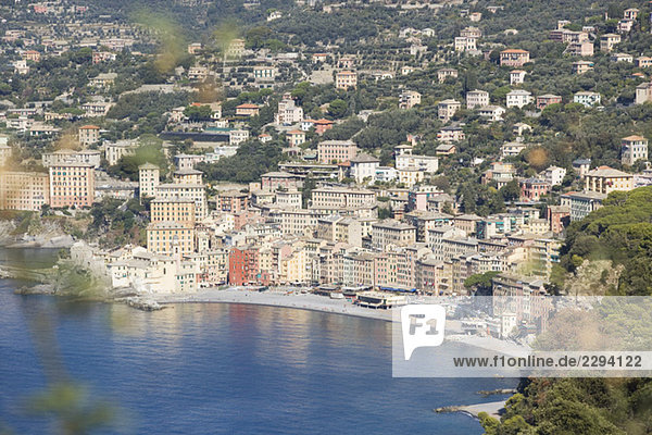 Italy  Liguria  Overview of Camogli