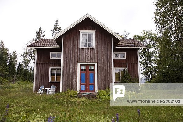 Wohnhaus Wald verlassen Schweden