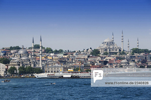 Goldenes Horn Istanbul Moschee Türkei