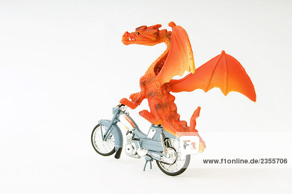 Spielzeug Drachenreiten Motorrad