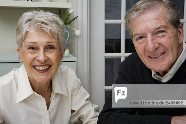 Senioren-Paar Porträt