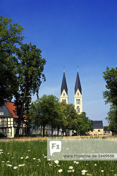 Kirche in Wiese  Halberstadt  Sachsen-Anhalt  Deutschland