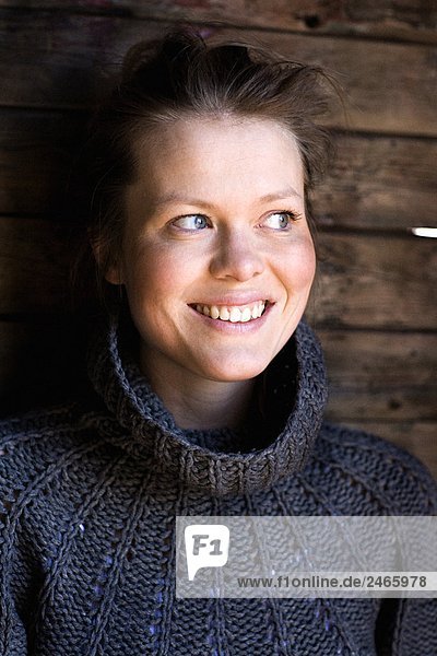 Portrait of a woman Sweden.