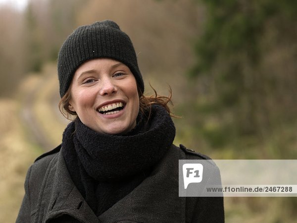 Portrait einer jungen Frau Schweden.
