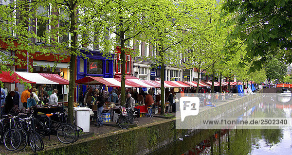 Europatag  Niederlande  südliche Niederlande  Delft  Markt