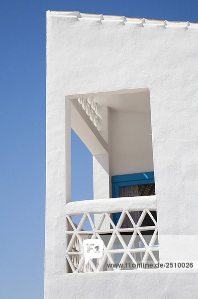 Spain  Andalusia  Frigiliana  House with balcony