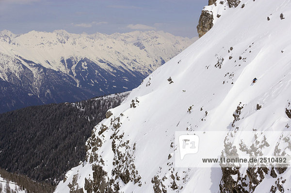 Austria  Axamer Lizum  Skiing region