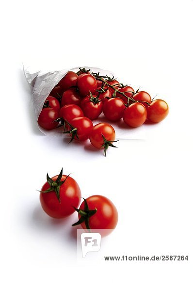 Tomaten im Sack  erhöhte Ansicht