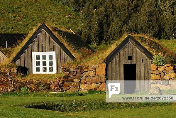 Alte traditionelle Betriebe von Skogar Ecomuseum  South Iceland