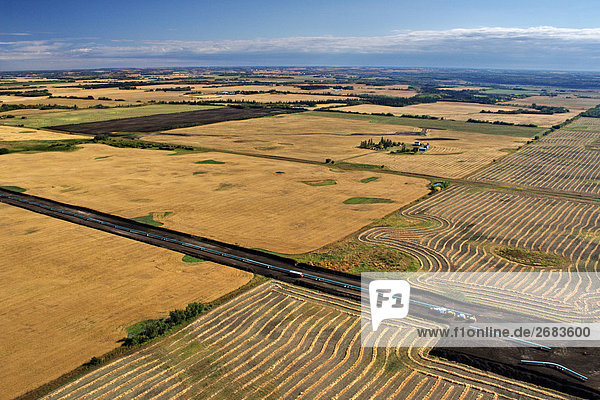 Aerial of Farm Land