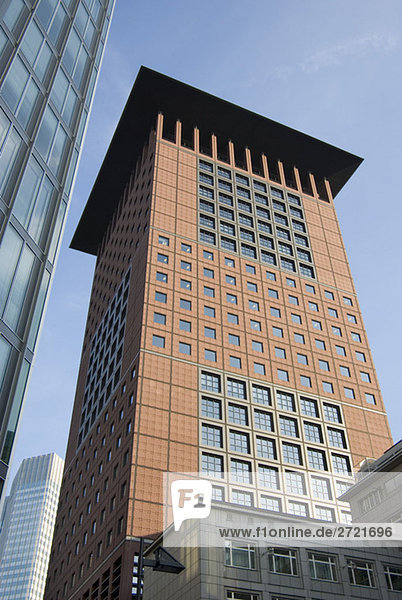 Germany  Frankfurt on the Main  Maintower and Japan Tower