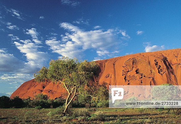 Ayers Rock (Uluru). Nordterritorium. Australien
