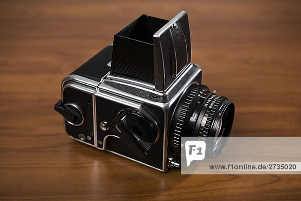 A medium format camera
