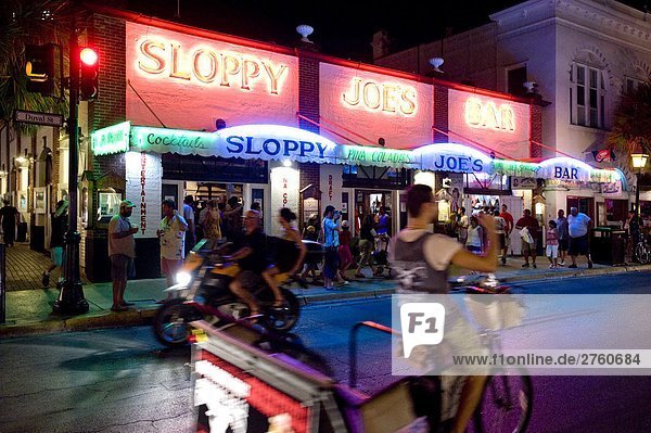 USA  Florida  Key West  Sloppy Joe's Bar Hemingway's Lieblings-bar