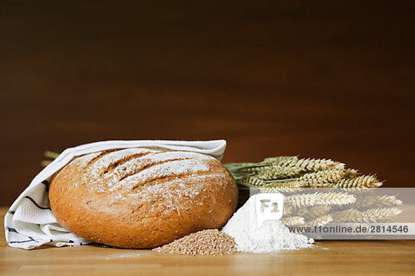Brot Mehl und Weizen Schweden.