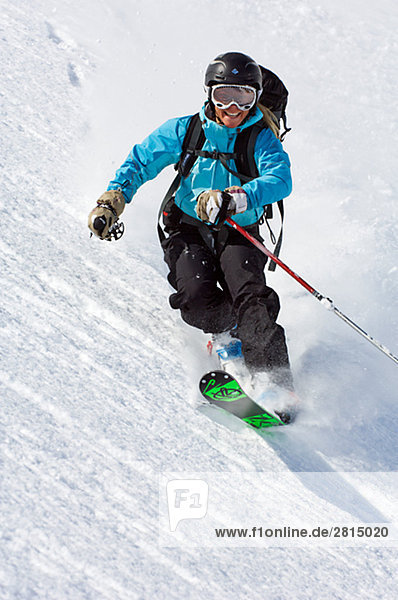 A skier France.
