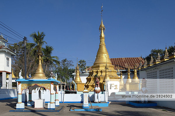 Buddhistischer Tempel  Mae Sot  Thailand