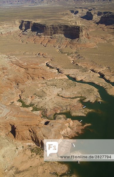 Lake Powell  Monument Valley  Utah  USA  Luftaufnahme