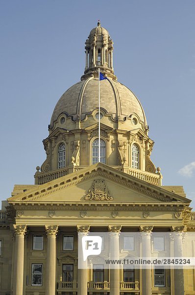 Legislature building  Edmonton  Alberta  Canada