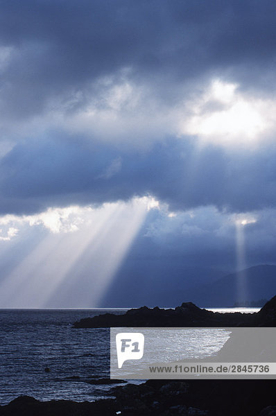 Queen Sie Charlotte Islands - Hadia Gwaii - 'Gott Balken'  British Columbia  Kanada.