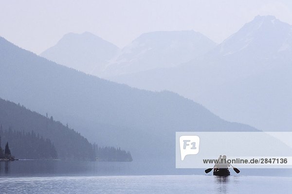 Laneezi lake  Bowron Lake Provincial Park  British Columbia  Canada.