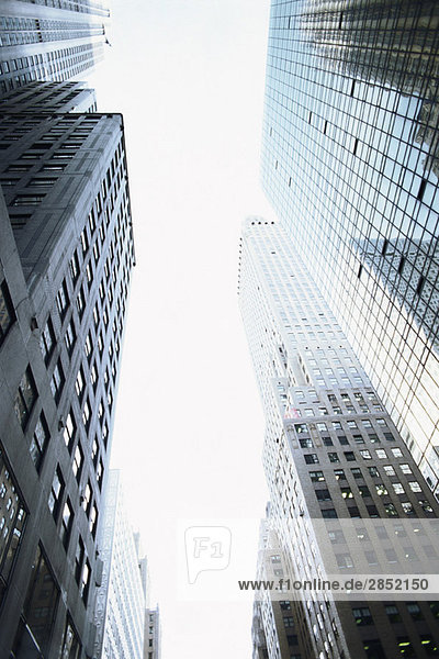 High rise buildings low angle view