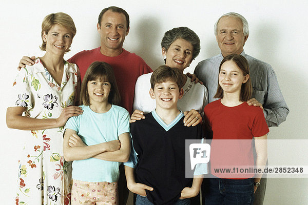 Großes Familienporträt