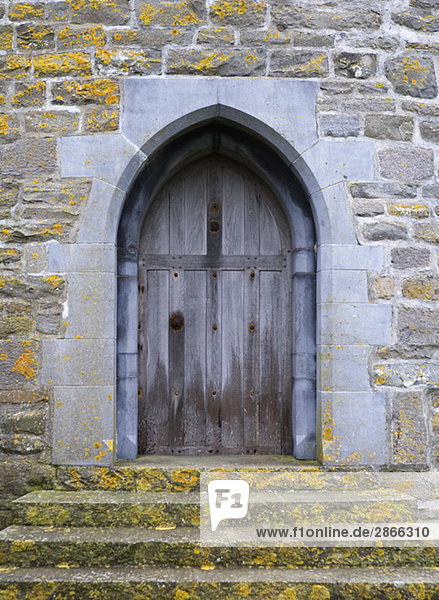 Ireland  Old wooden door