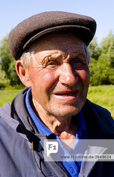 Portrait eines Bauern  Ukraine