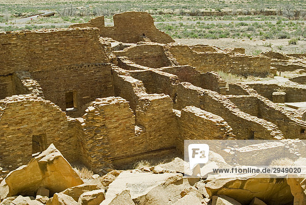 Ruinen  Chaco Culture National Historical Park  New Mexico