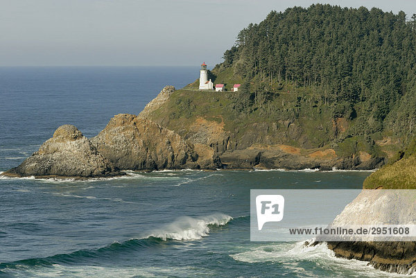 Heceta Head Lighthouse  Heceta Beach  Pazifikküste  Oregon  USA