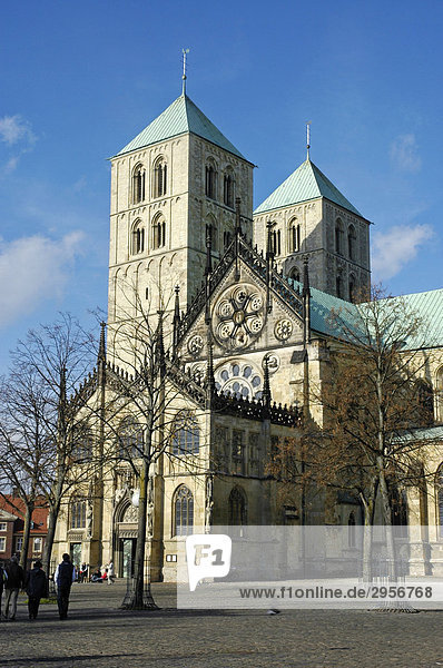 St. Paulus Cathedral  Muenster  North Rhine-Westphalia  Germany