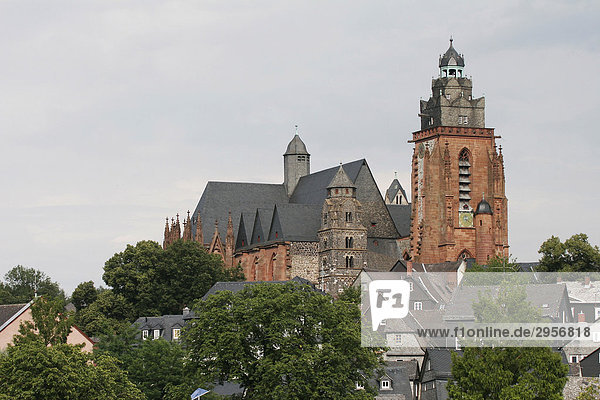 Altstadt Wetzlar mit Dom  Hessen  Deutschland