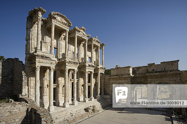 10856107  Turkey  June 2008  Ephesus city  ancient city  ancient site  historic  ruin  ruins  Hellenistic  Greek  Roman  history  Library of Celsus