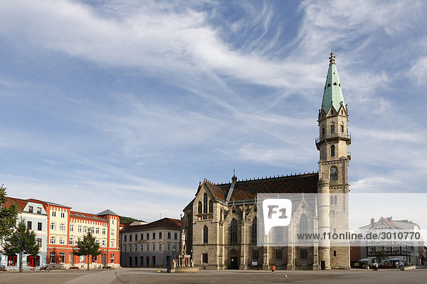 Stadtkirche in Meiningen  Rhön  Thüringen  Deutschland  Europa
