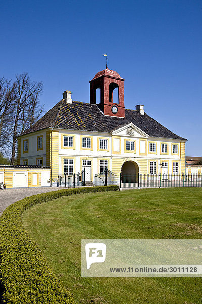 Valdemars castle at Troense  Taasinge  Denmark  Europe