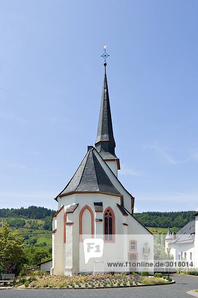 Dorfkirche von Detzem  Landkreis Trier-Saarburg  Deutschland