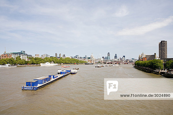 Fluss Themse London