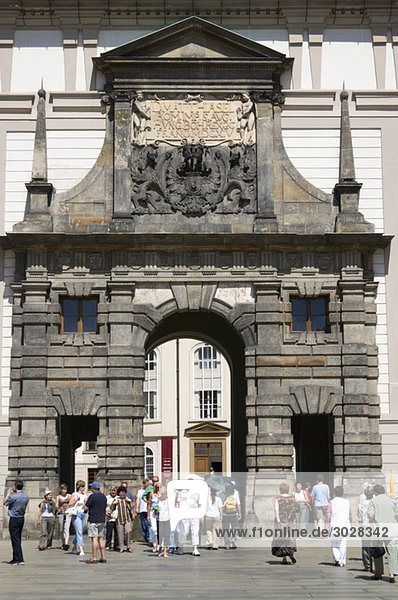 Czech Republic  Prague  Prague Castle  tourists