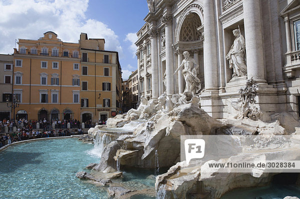 Italy  Rome  Trevi Fountain