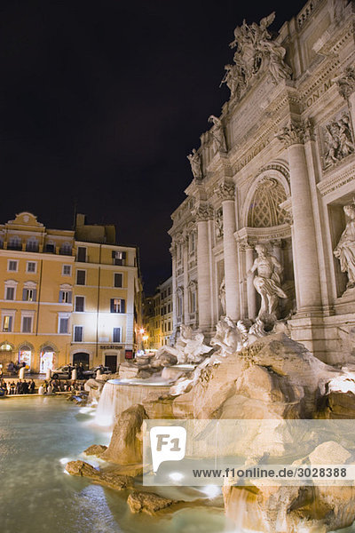 Italy,  Rome,  Trevi Fountain