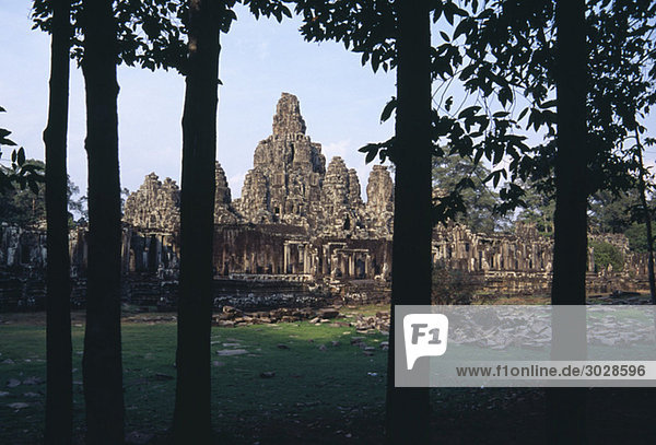 Cambodia  Siem Reap  Bayon Temple