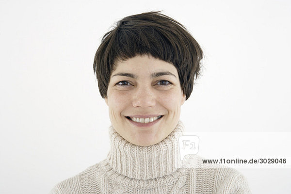 Frau  lächelnd  Portrait