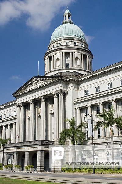 Supreme court in Singapur  Asien