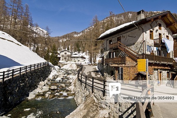 Italien Aosta-Tal Saint-Jacques