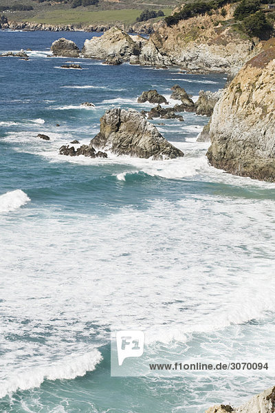 Küstenlandschaft Big Sur Kalifornien USA